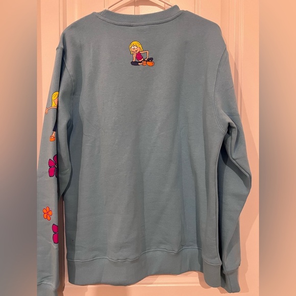 Lizzie McGuire Retro Lizzie Floral Women's Crewneck - Picture 7 of 8